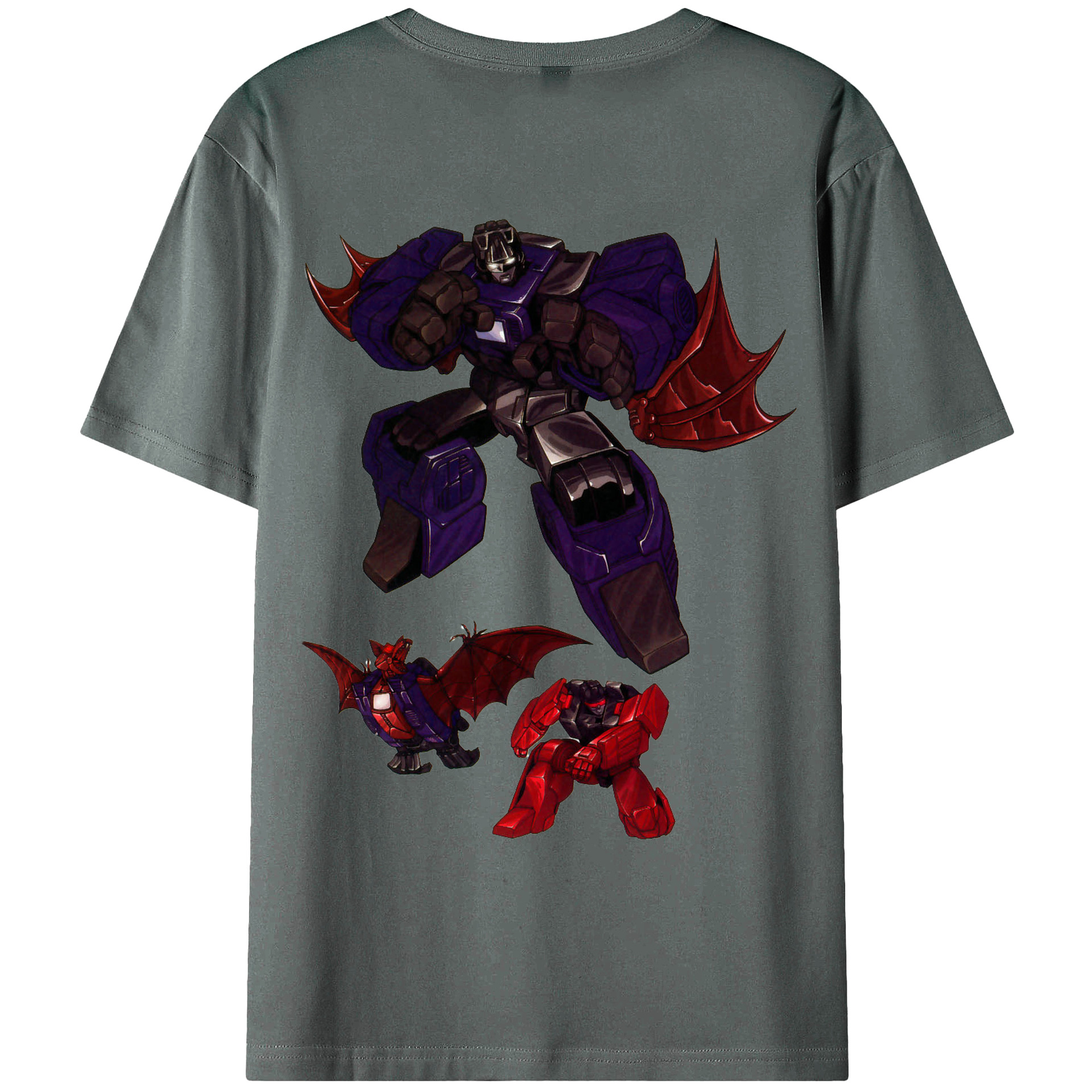 （画像用）  綿100％ メンズ半袖Tシャツ（バックプリント） 通気性